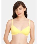 Rosaline by Zivame Polyester Women's T-Shirt Bra ( Yellow )