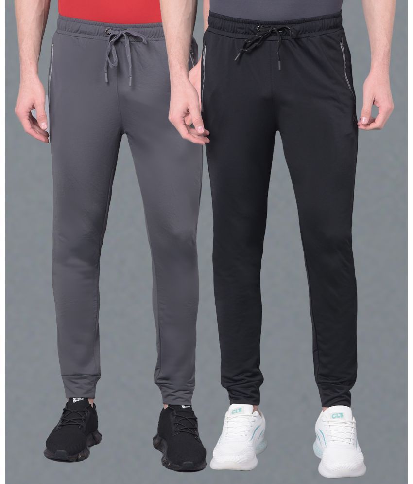     			Force NXT Multi Polyester Men's Sports Joggers ( Pack of 2 )