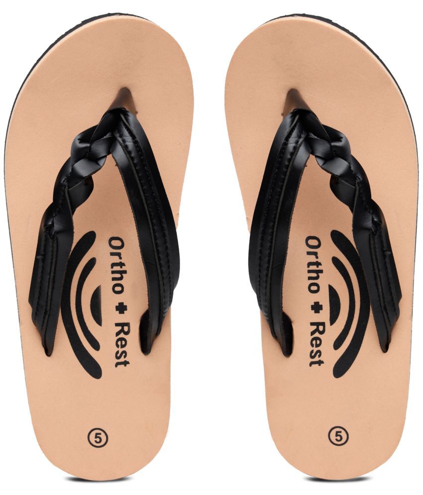     			Ortho + Rest Brown Women's Thong Flip Flop