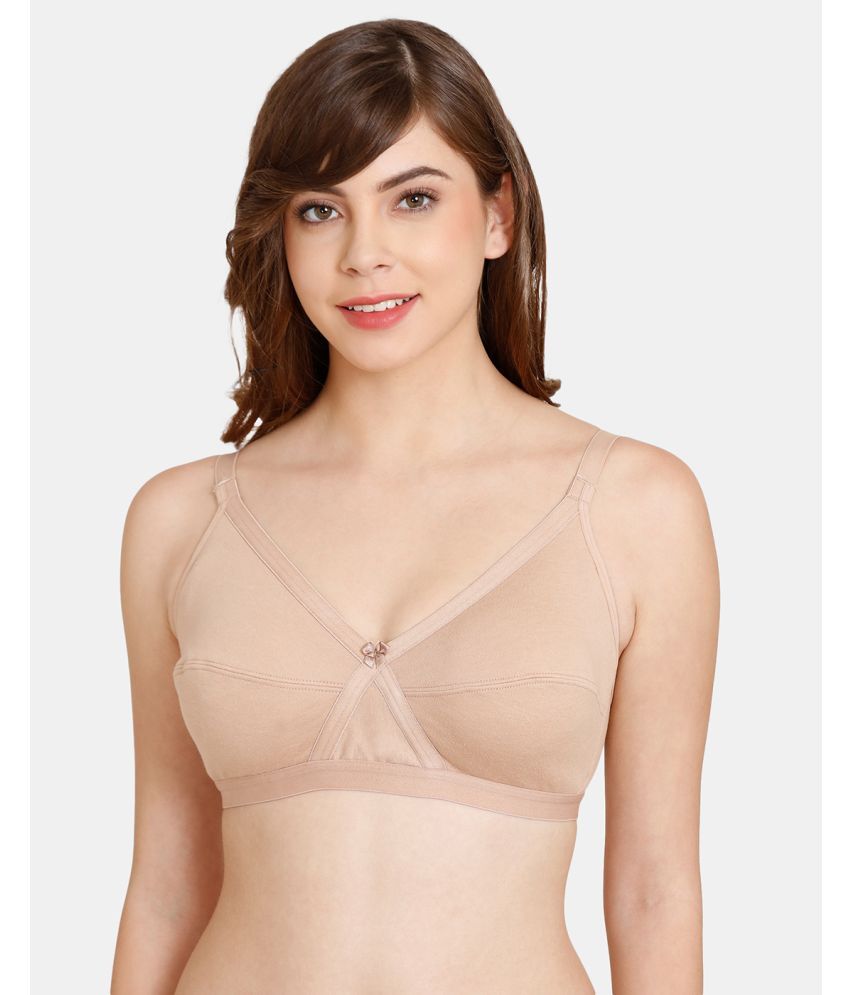     			Rosaline by Zivame Polyester Women's Push Up Bra ( Beige )