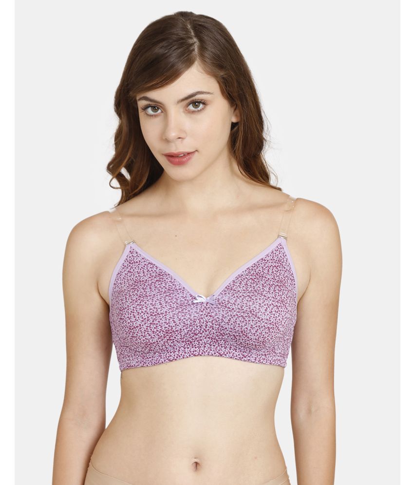     			Rosaline by Zivame Polyester Women's T-Shirt Bra ( Purple )