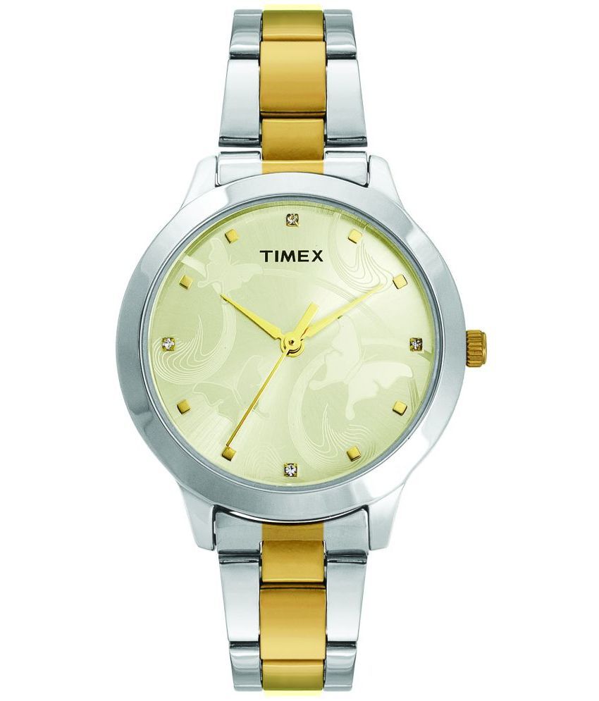     			Timex Silver Stainless Steel Analog Womens Watch