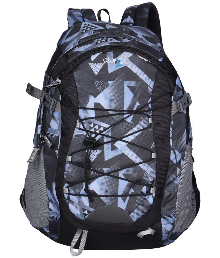     			Viviza Black Polyester Backpack ( 27 Ltrs )