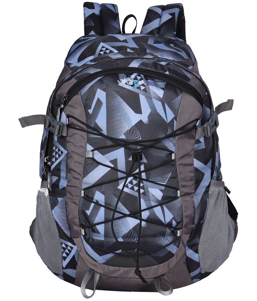     			Viviza Grey Polyester Backpack ( 26 Ltrs )