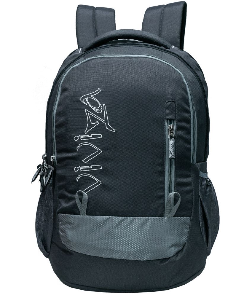     			Viviza Grey Polyester Backpack ( 27 Ltrs )