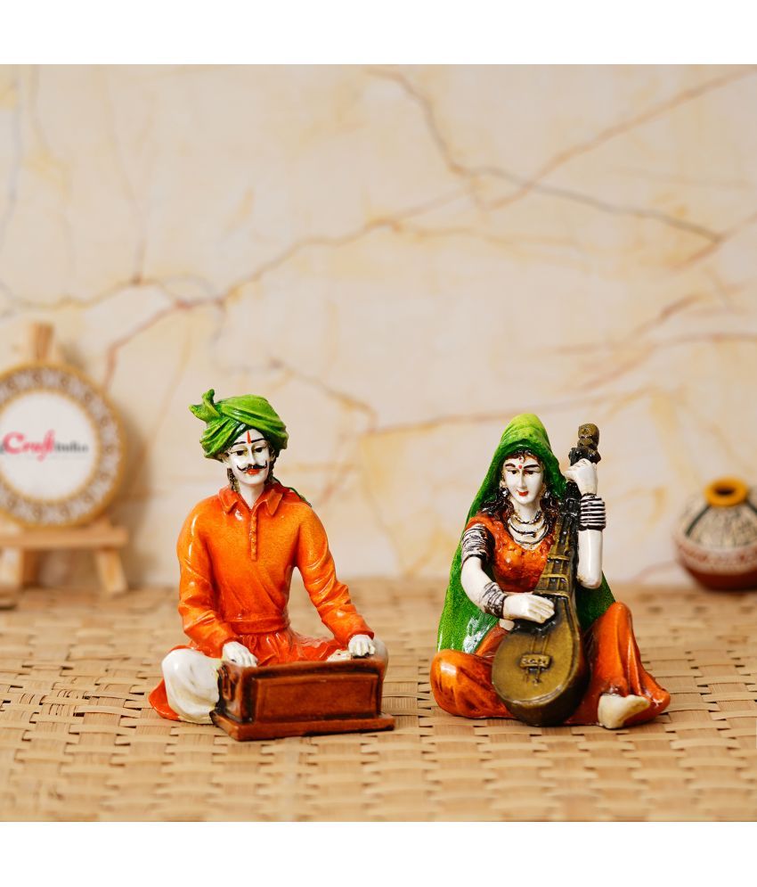     			eCraftIndia Couple & Human Figurine 14 cm - Pack of 2