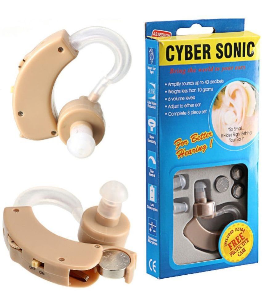     			CYBER SONIC Hearing Aids CYBER Ear Machine Hearing for Old Age/Ear Hearing Machine/BTE Hearing Aid Machine/Ear Sound Amplifier/Sound Enhancement Amplifier