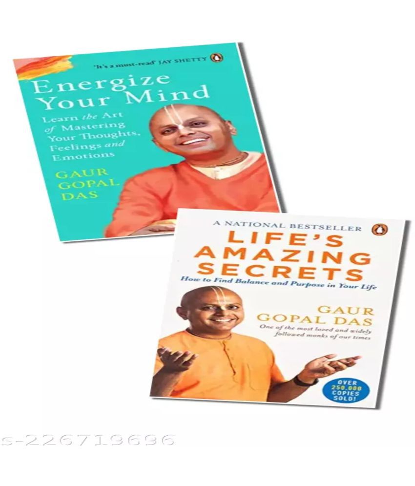    			Combo of Energize Your Mind+Life's Amazing Secrets(Set of 2 books)