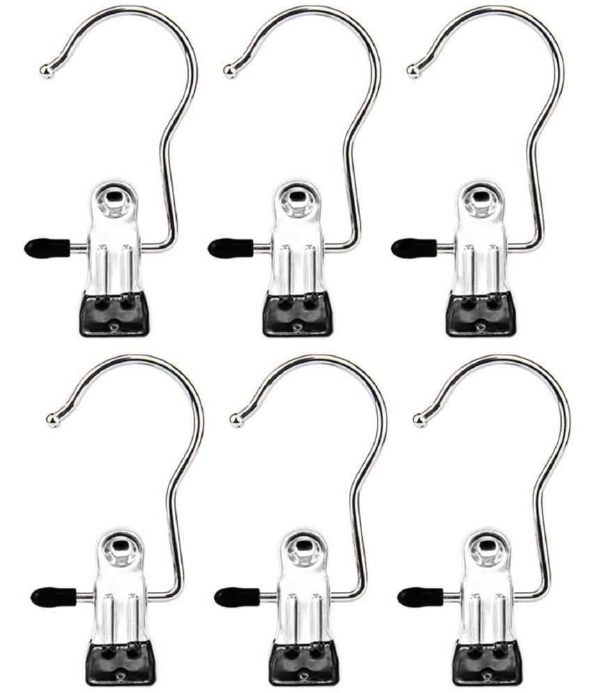     			KALPVRUKSH ENTERPRISE Stainless Steel Standard Clothes Hangers ( Pack of 6 )