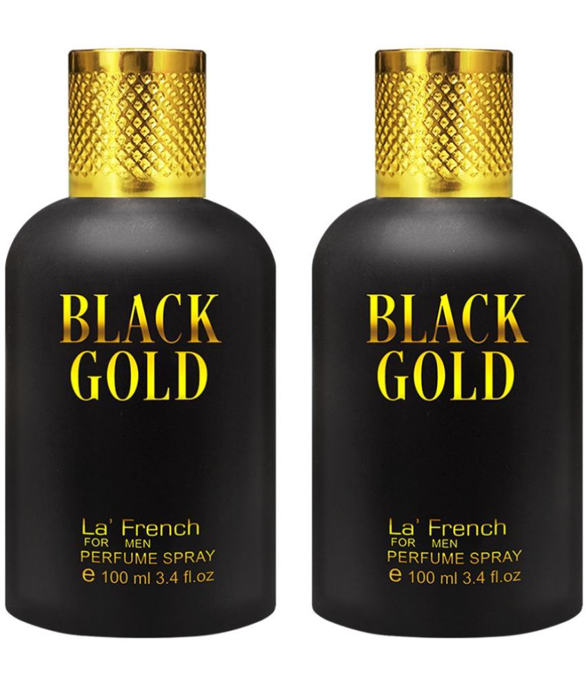     			LA FRENCH Black Gold Eau De Parfum (EDP) For Men Each 100ml ( Pack of 2 )