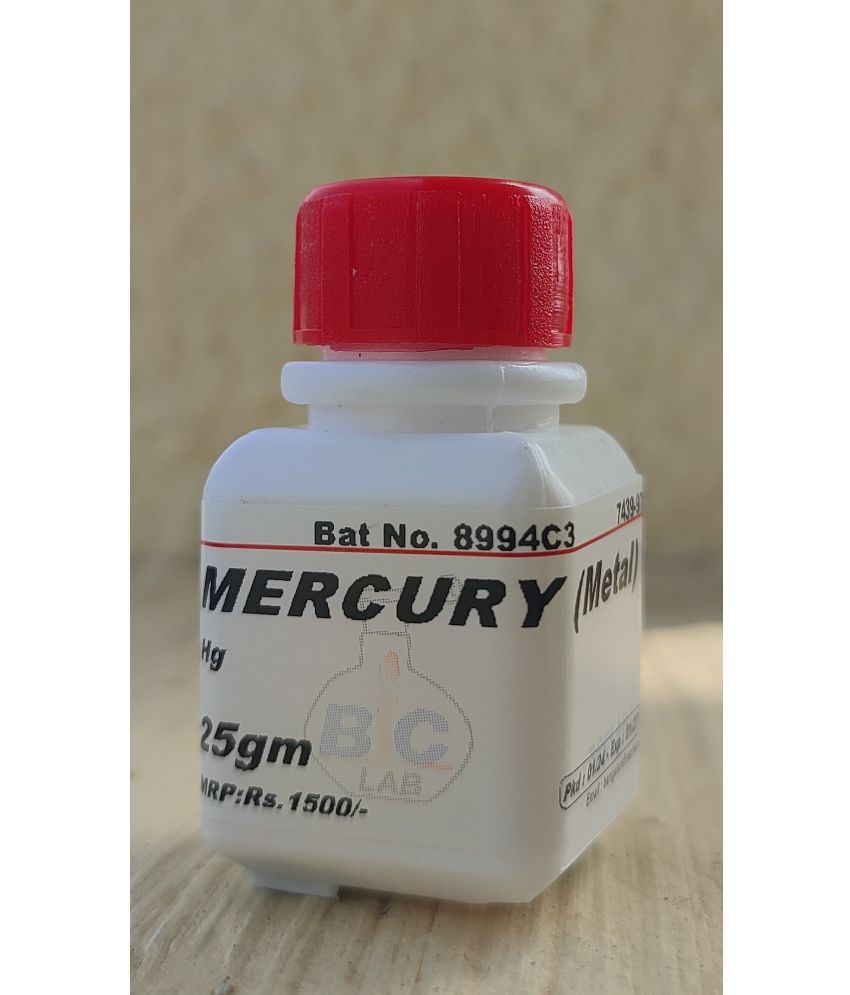    			MERCURY (METAL) PURE LR - 25gm (Hg)