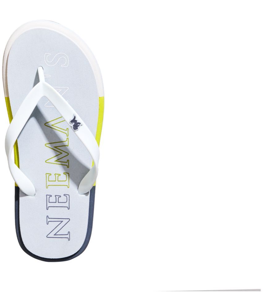     			Neemans Grey Men's Thong Flip Flop