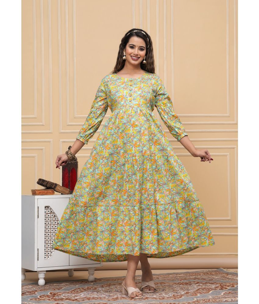     			Nevisha Style Multi Color Cotton Maternity Kurta Single