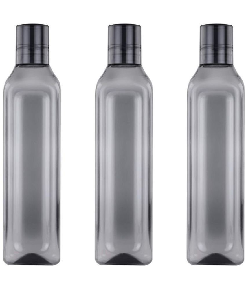     			Oliveware Grey Water Bottle 1000 mL ( Set of 3 )
