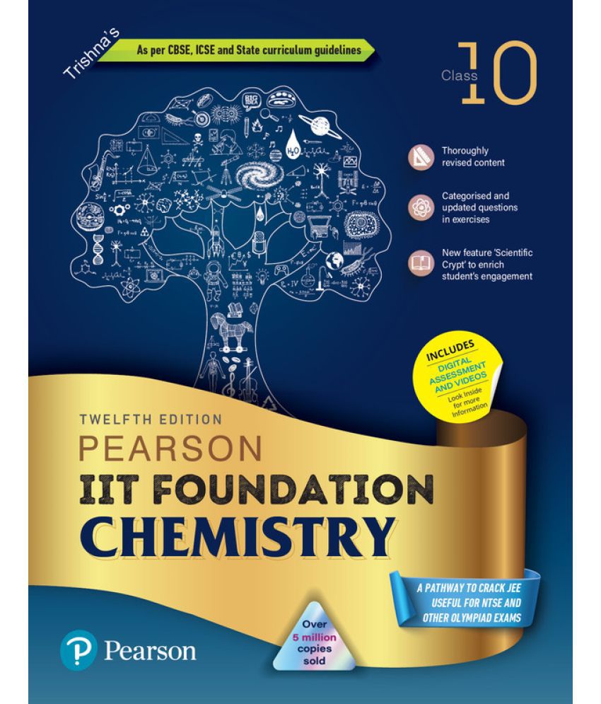     			Pearson IIT Foundation Chemistry Class 10, As Per CBSE, ICSE and State Curriculum Guidelines - 12th Edition