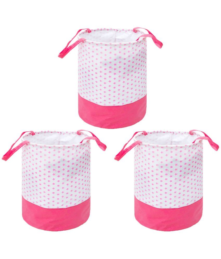     			SH NASIMA Pink Laundry Bag