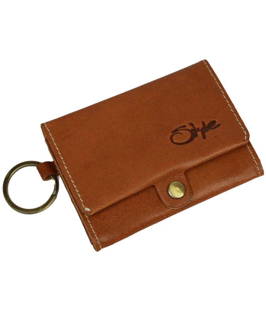     			STYLE SHOES Leather Card Holder ( Pack 1 )