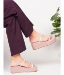 JM Looks Peach Women's Sandal Heels