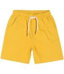 MINI KLUB Pack of 1 Cotton Shorts For Boys ( Yellow )