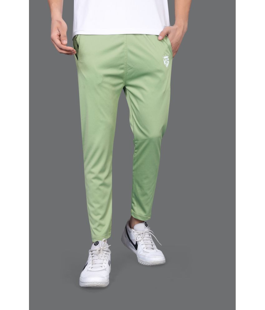     			FRUZIS FASHION Light Green Lycra Men's Trackpants ( Pack of 1 )