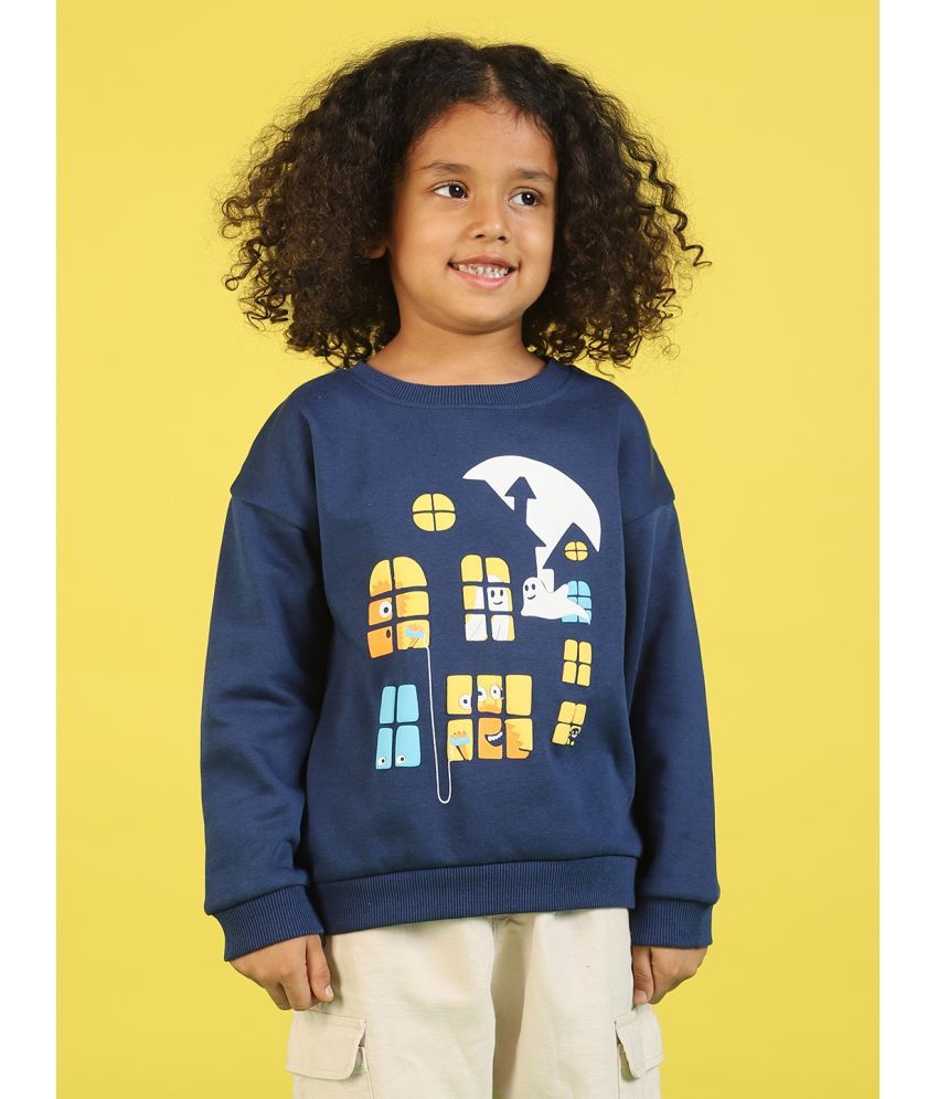     			Nauti Nati Boys Conversational Printed Pullover