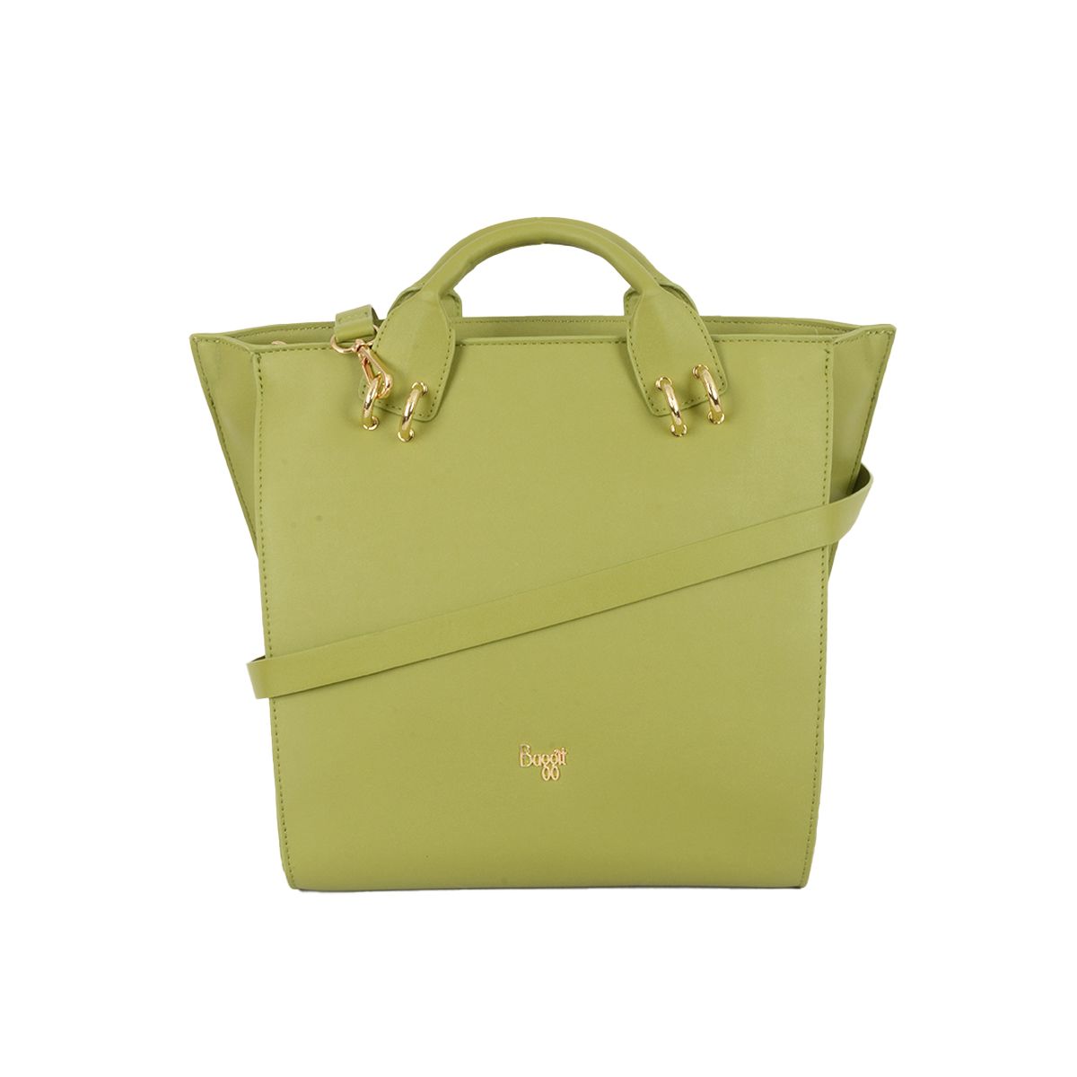     			Baggit Tote Bag PU Set of 1 ( Green )