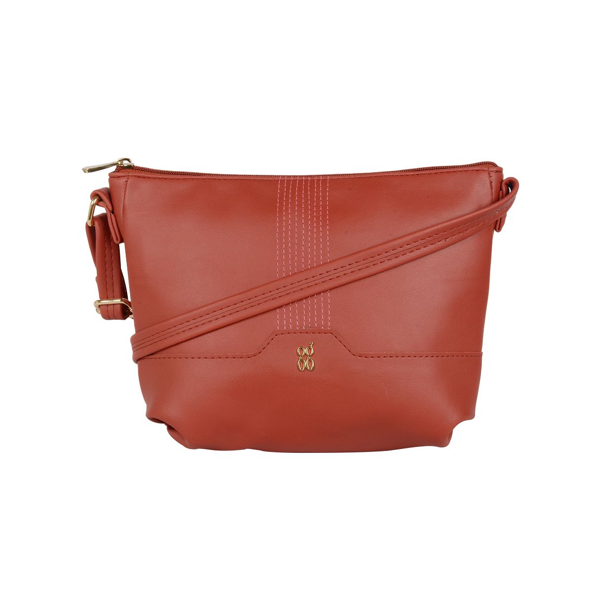     			Baggit Red Faux Leather Handheld