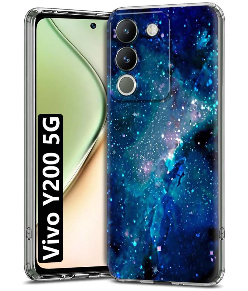     			Fashionury Multicolor Printed Back Cover Silicon Compatible For Vivo Y200 ( Pack of 1 )