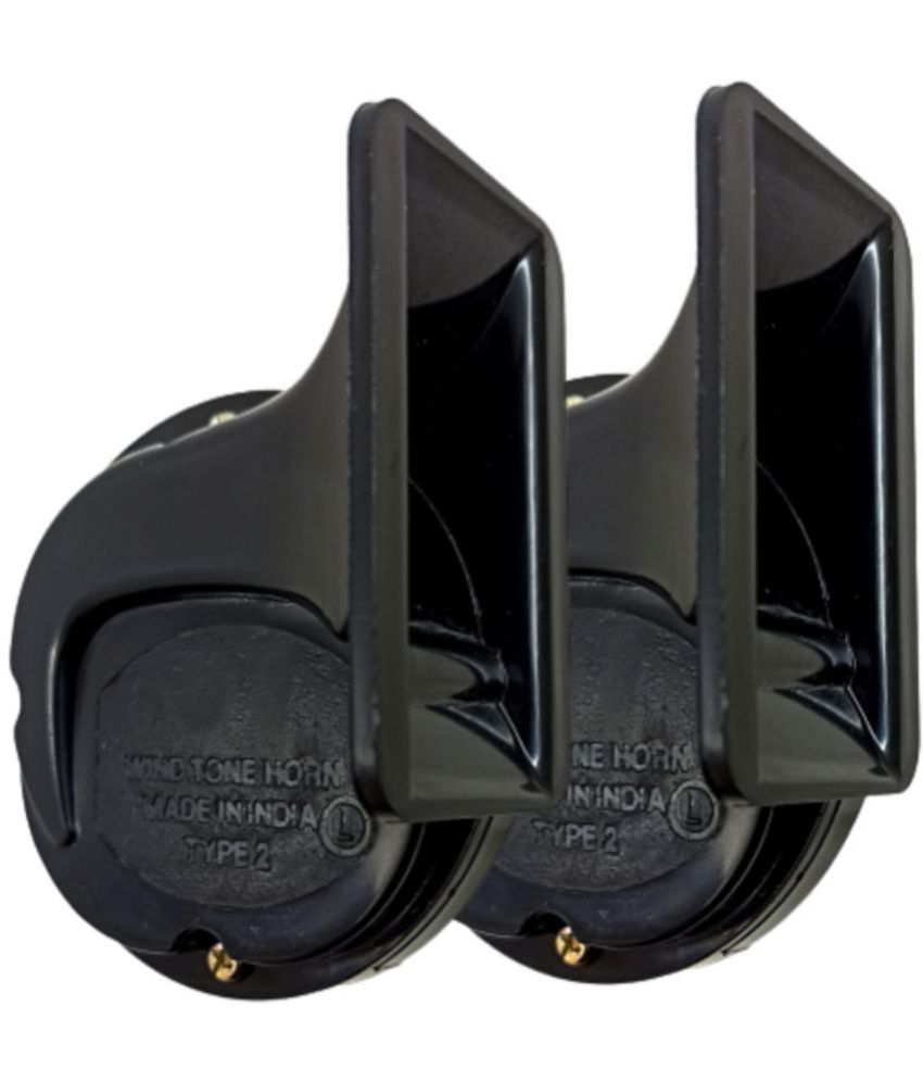     			Leavess Horn For Cars & Two Wheelers - Set of 2 (High & Low Tone)