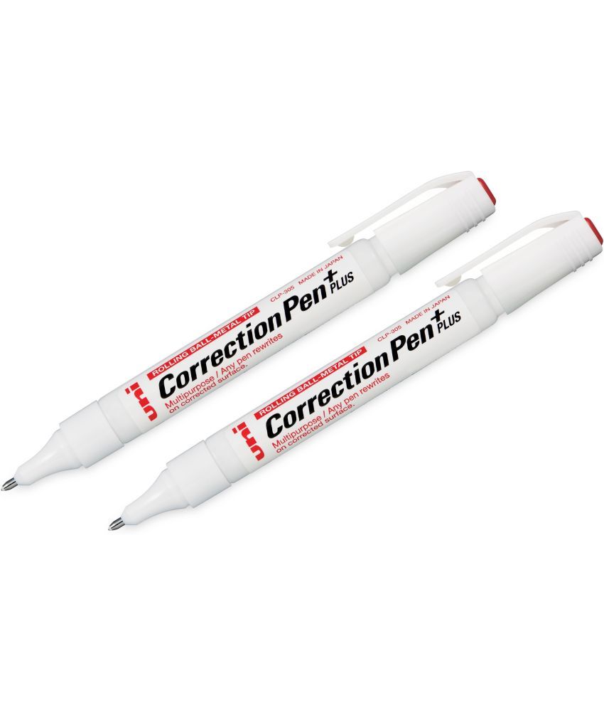     			uni-ball CLP300 1.0mm Correction Pen, White Ink, Pack of 3