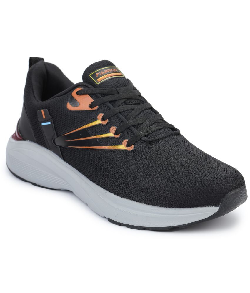     			Abros CORENS Black Men's Sports Running Shoes