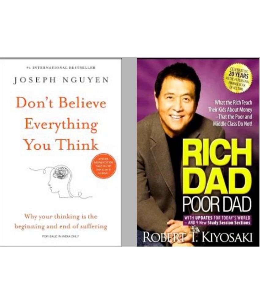     			Don't Believe Everything You Think + Rich Dad Poor Dad