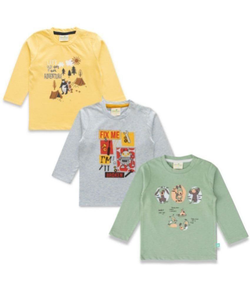     			Juscubs Multi Baby Boy T-Shirt ( Pack of 1 )