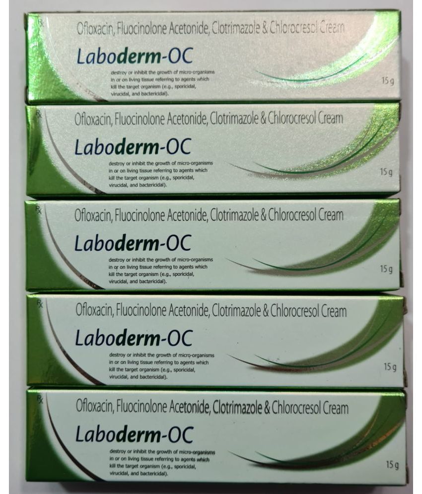     			LABODERM OC CREAM 15 GM  ( PACK 5) 1 Pack Of 5