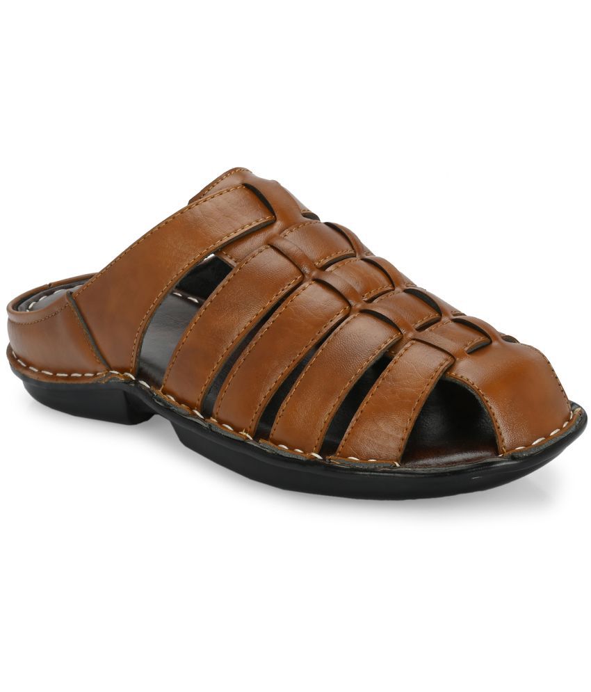     			Leeport - Tan Men's Sandals