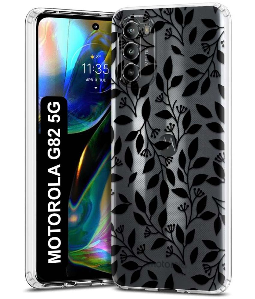     			Fashionury Multicolor Printed Back Cover Silicon Compatible For Motorola Moto G82 5G ( Pack of 1 )