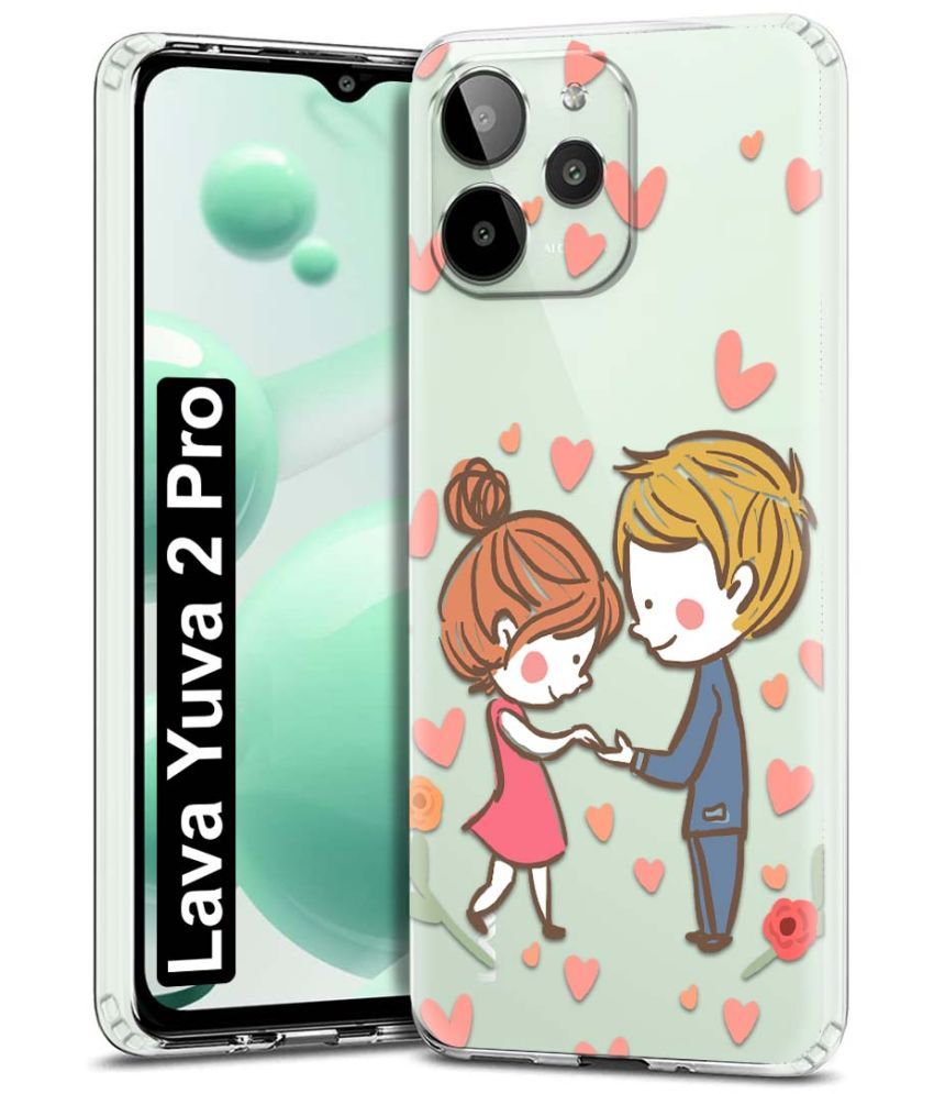     			Fashionury Multicolor Printed Back Cover Silicon Compatible For Lava YUVA 2 Pro ( Pack of 1 )