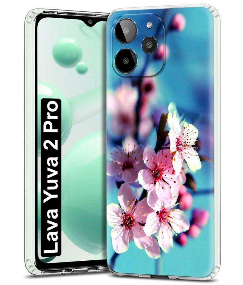     			Fashionury Multicolor Printed Back Cover Silicon Compatible For Lava YUVA 2 Pro ( Pack of 1 )