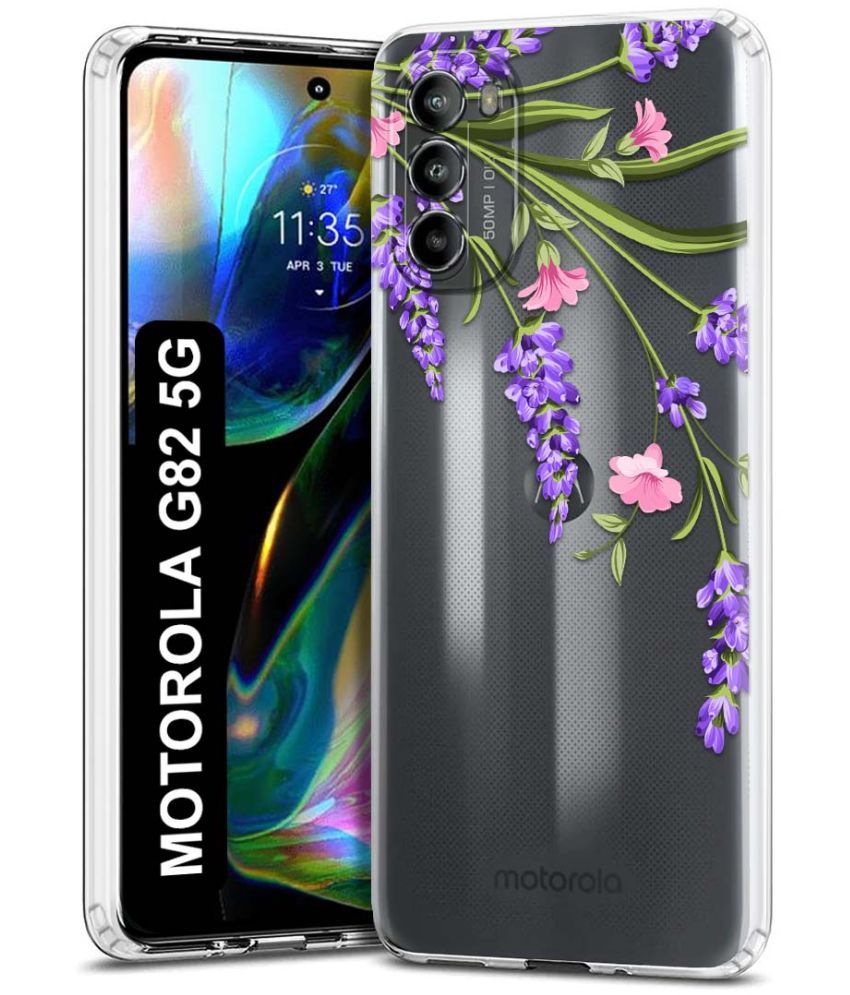     			Fashionury Multicolor Printed Back Cover Silicon Compatible For Motorola Moto G82 5G ( Pack of 1 )