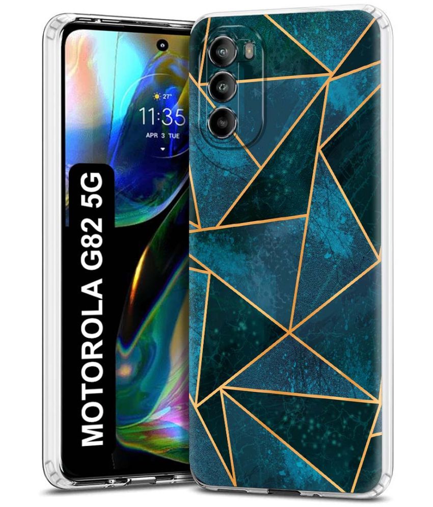     			Fashionury Multicolor Printed Back Cover Silicon Compatible For Motorola Moto G82 5G ( Pack of 1 )