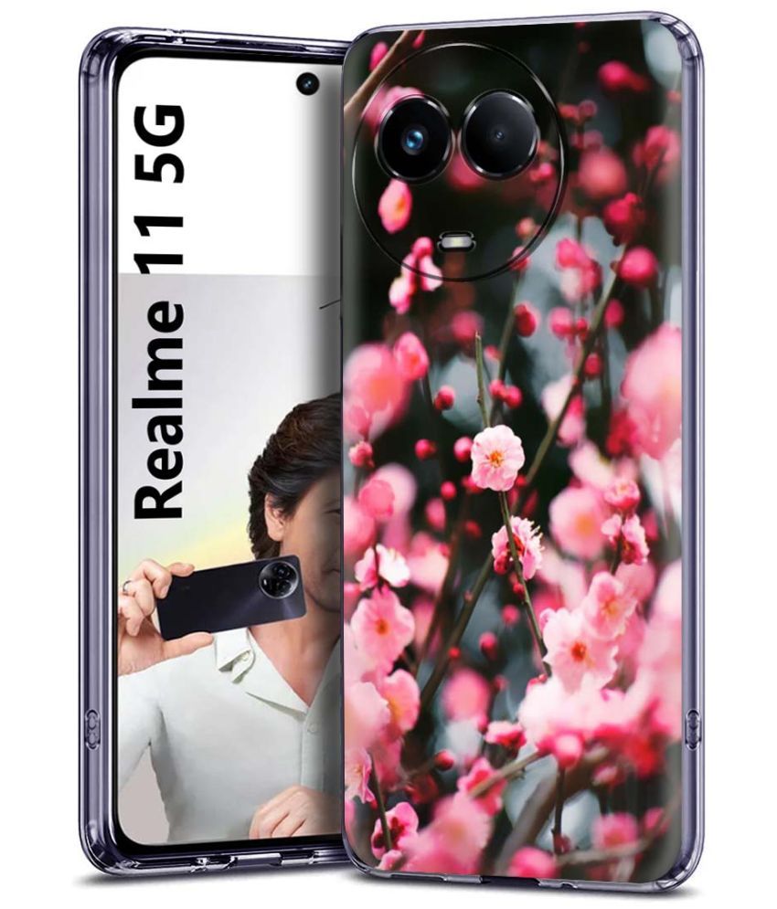     			Fashionury Multicolor Printed Back Cover Silicon Compatible For Realme 11 5G ( Pack of 1 )