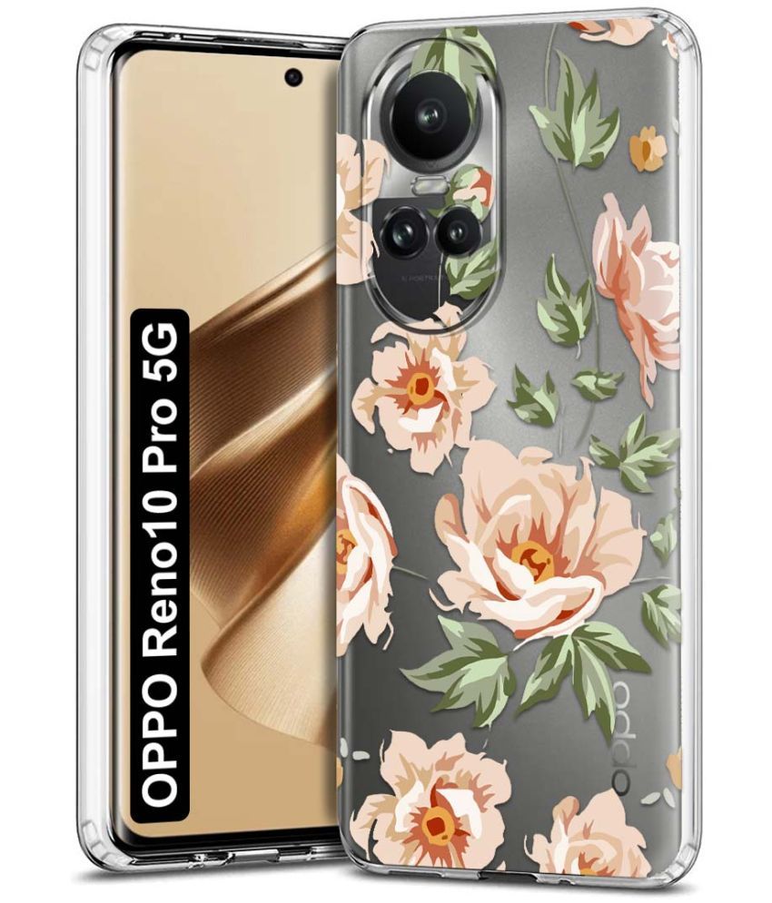     			Fashionury Multicolor Printed Back Cover Silicon Compatible For Oppo Reno 10 Pro ( Pack of 1 )