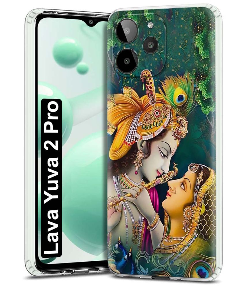     			Fashionury Multicolor Printed Back Cover Silicon Compatible For Lava YUVA 2 Pro ( Pack of 1 )