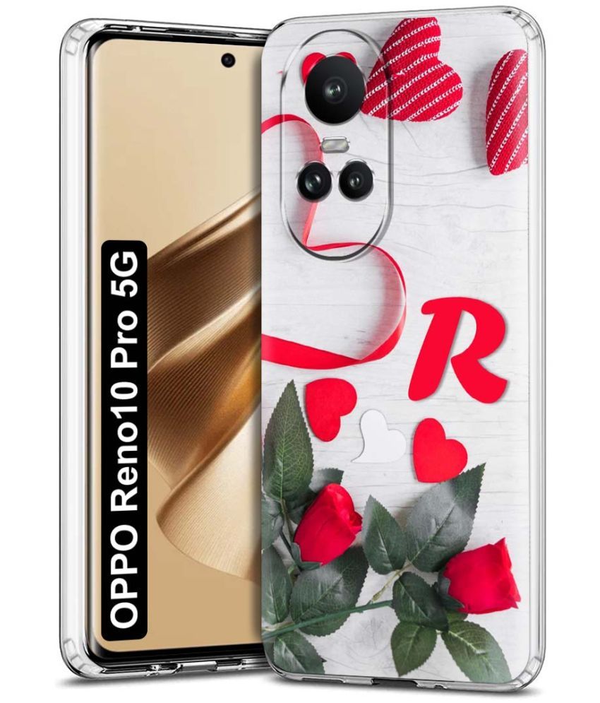     			Fashionury Multicolor Printed Back Cover Silicon Compatible For Oppo Reno 10 Pro ( Pack of 1 )