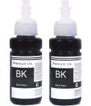 TEQUO REFILL INK T664 Black Pack of 2 Cartridge for T664 Refill Ink for E_pson L130 L360 L380 L361 L565 L210 L220 L310 L350 L355 L365 L385 L405