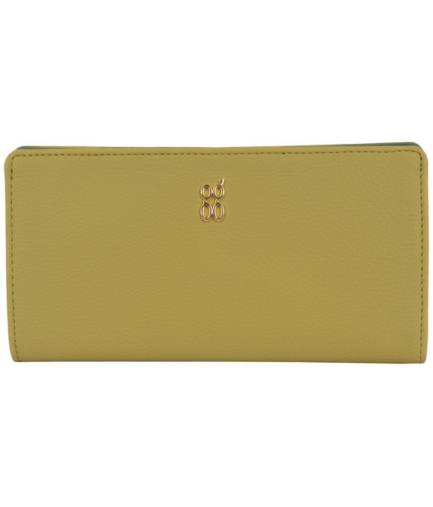     			Baggit Faux Leather Green Women's Bi Fold Wallet ( Pack of 1 )