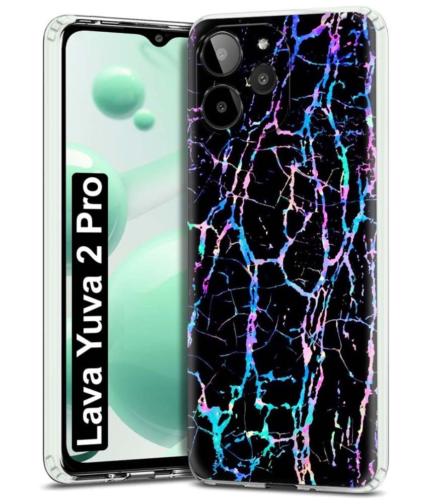     			Fashionury Multicolor Printed Back Cover Silicon Compatible For Lava YUVA 2 Pro ( Pack of 1 )