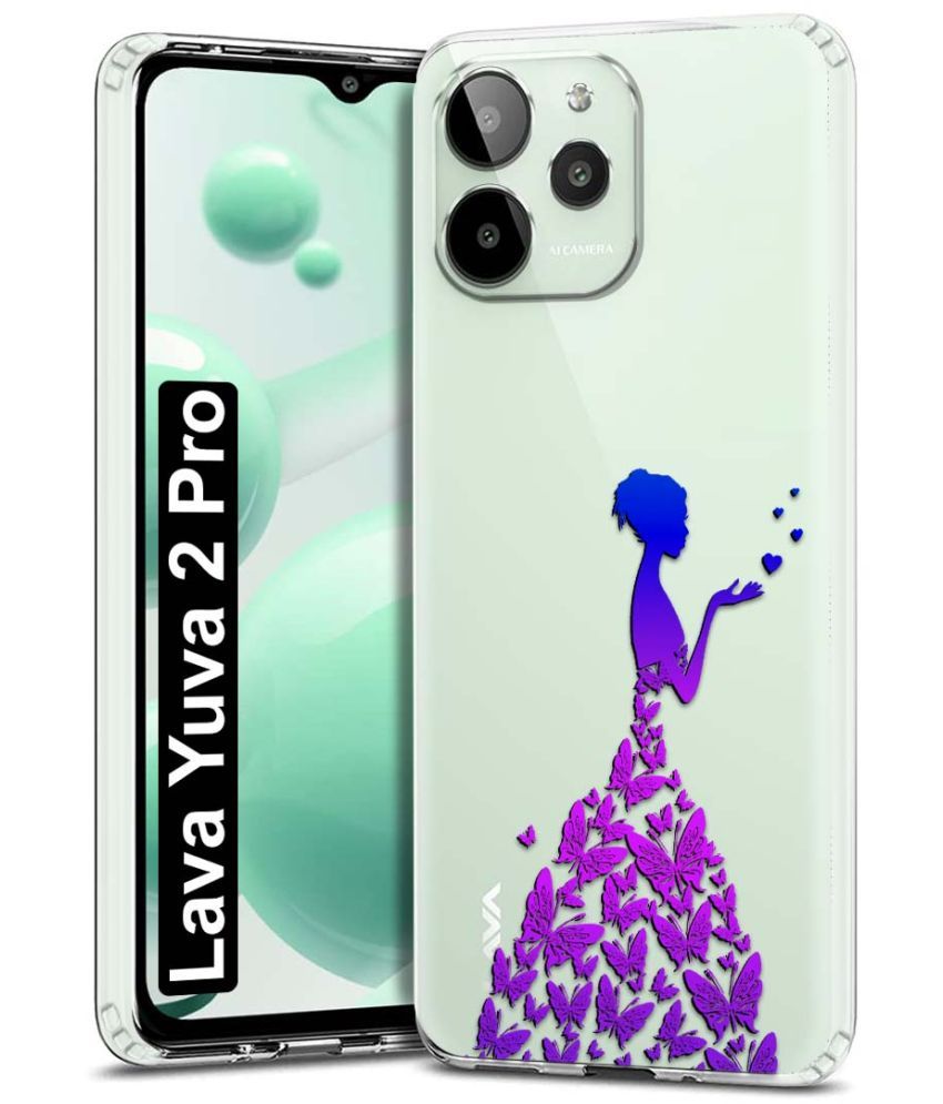     			Fashionury Multicolor Printed Back Cover Silicon Compatible For Lava YUVA 2 Pro ( Pack of 1 )