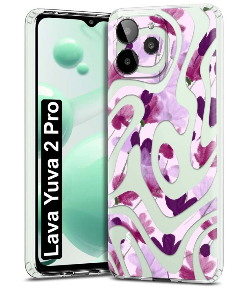     			Fashionury Multicolor Printed Back Cover Silicon Compatible For Lava YUVA 2 Pro ( Pack of 1 )