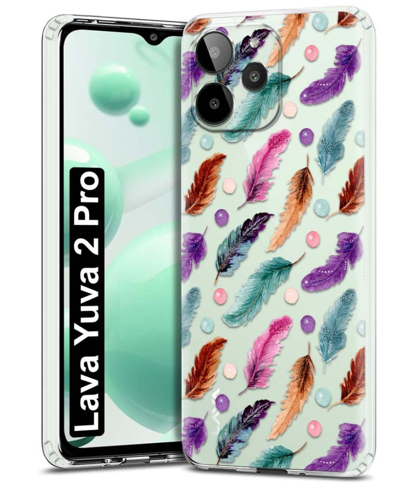     			Fashionury Multicolor Printed Back Cover Silicon Compatible For Lava YUVA 2 Pro ( Pack of 1 )